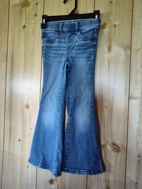 wonder nation Girls' Light Blue Flared Jeans